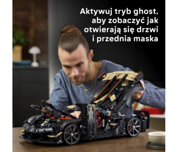 LEGO Technic 42232 Koenigsegg Sadair's Spear Megacar - 1577949 - zdjęcie 11